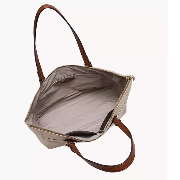 Fossil Leather Rachel Tote in Graystone - Picture 16 of 16